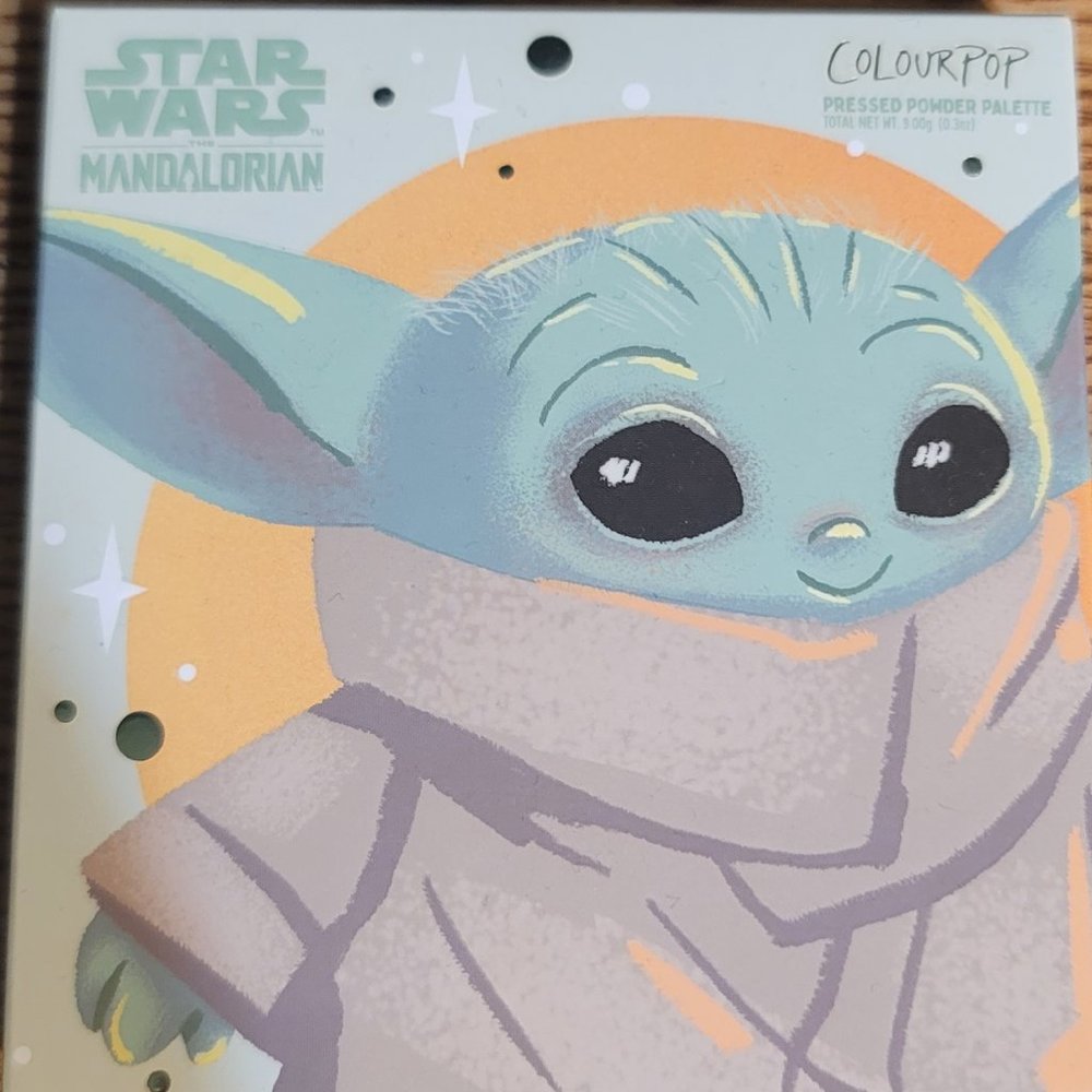 Colourpop Star Wars The Child Eyeshadow Palette